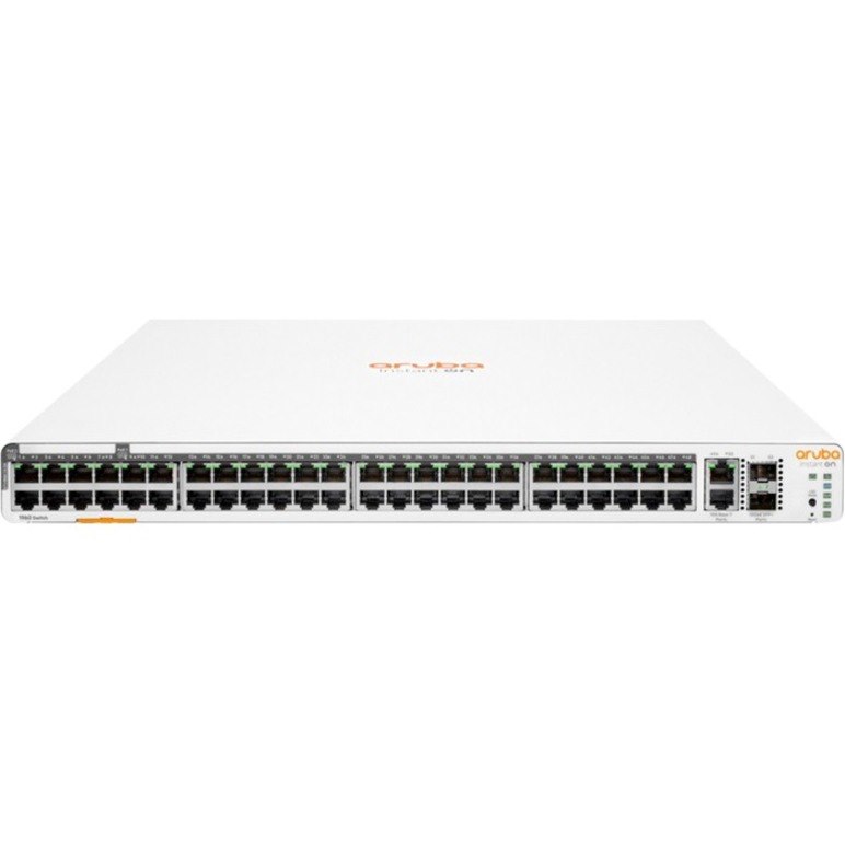 HPE Instant On 1960 48G 40p Class4 8p Class6 PoE 2XGT 2SFP+ 600W Switch