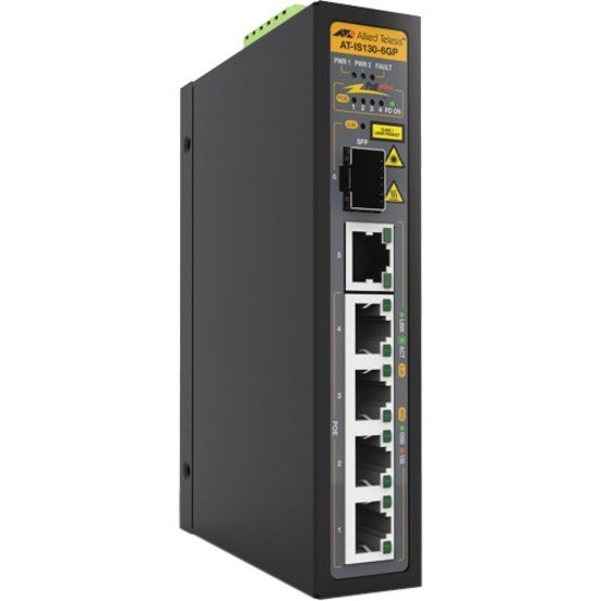 Allied Telesis Industrial Un-Managed Layer 2 Switch, PoE+ Support