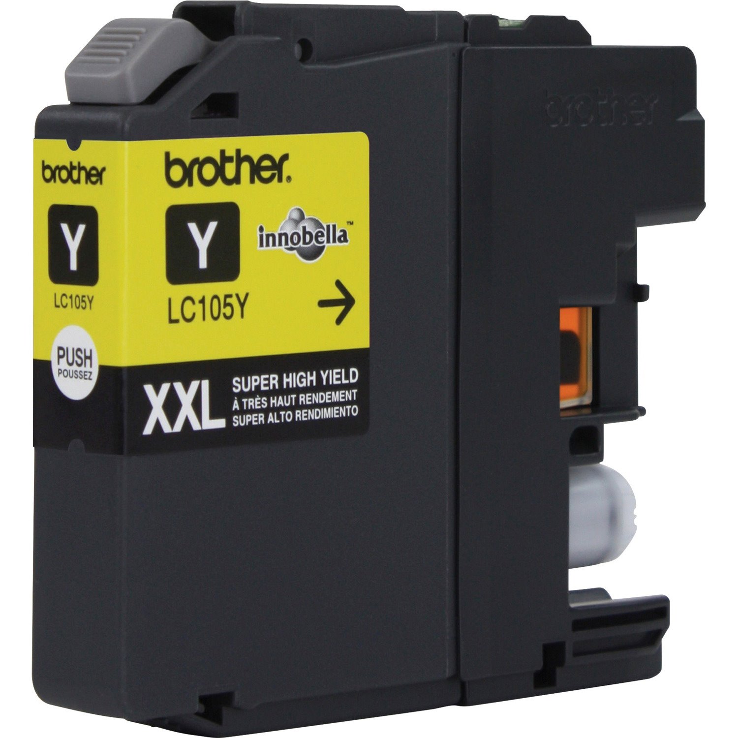 Brother Genuine Innobella LC105Y Super High Yield Yellow Ink Cartridge