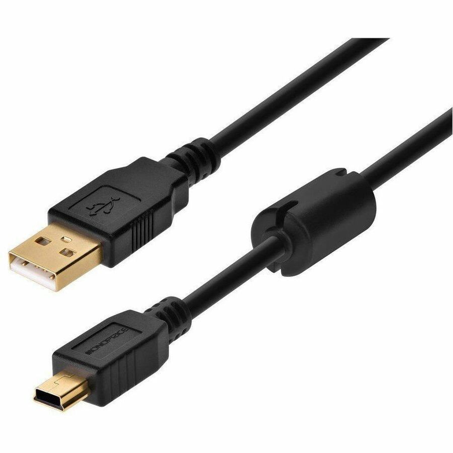 Monoprice Usb 2 A M/Mini-B 5P M 28/24Awg 10FT