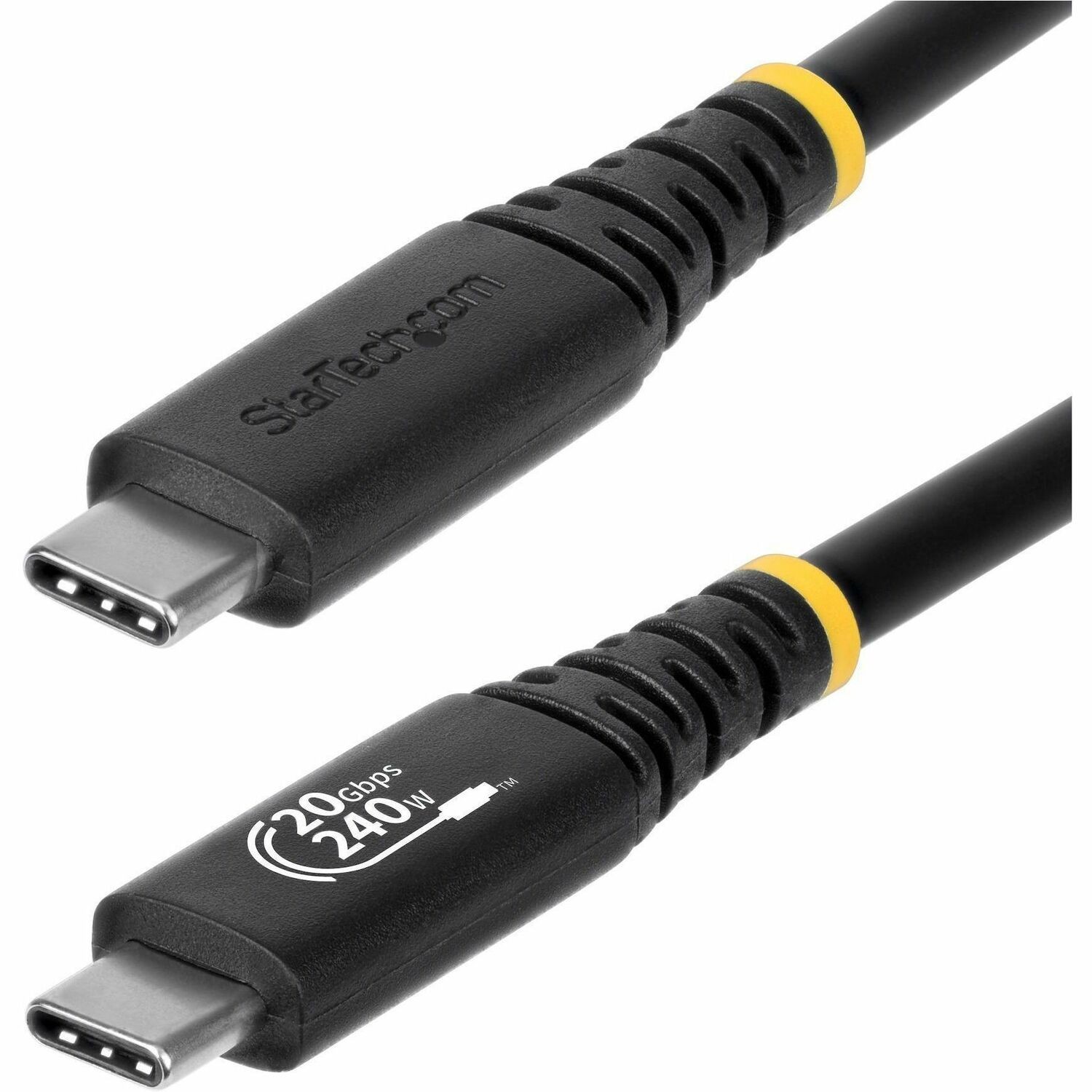 STARTECH.COM 2M (6.6FT) USB4 CABLE, USB-IF CERTIFIED USB-C CABLE, 20GBPS, LTW