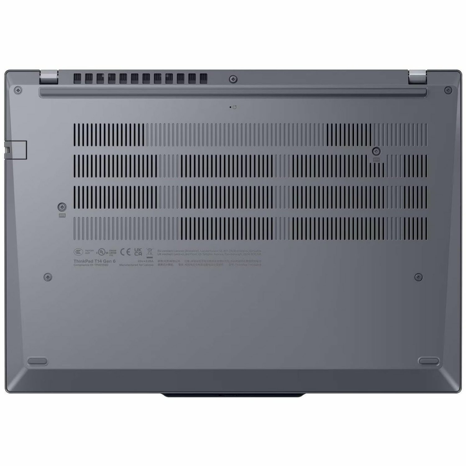 Lenovo ThinkPad T14 Gen 6 21QJ00CRUS 14" Copilot+ PC Notebook - WUXGA - 60 Hz - AMD Ryzen AI 5 PRO 340 - 16 GB - 256 GB SSD - English Keyboard - Gray