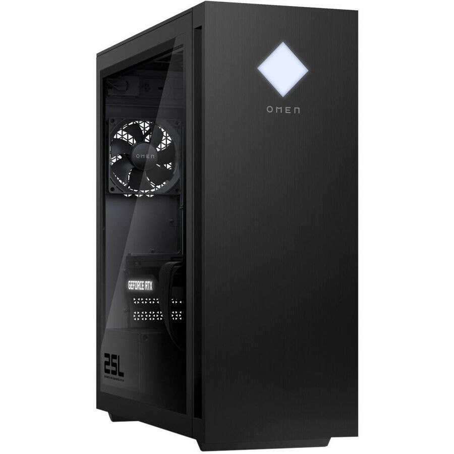 OMEN GT15-2000i GT15-2067a Gaming Desktop Computer - Intel Core i5 14th Gen i5-14400F - 16 GB - 512 GB SSD - Tower - Black