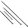 C2G 11.5in Releasable/Reusable Cable Ties - Black - 50pk