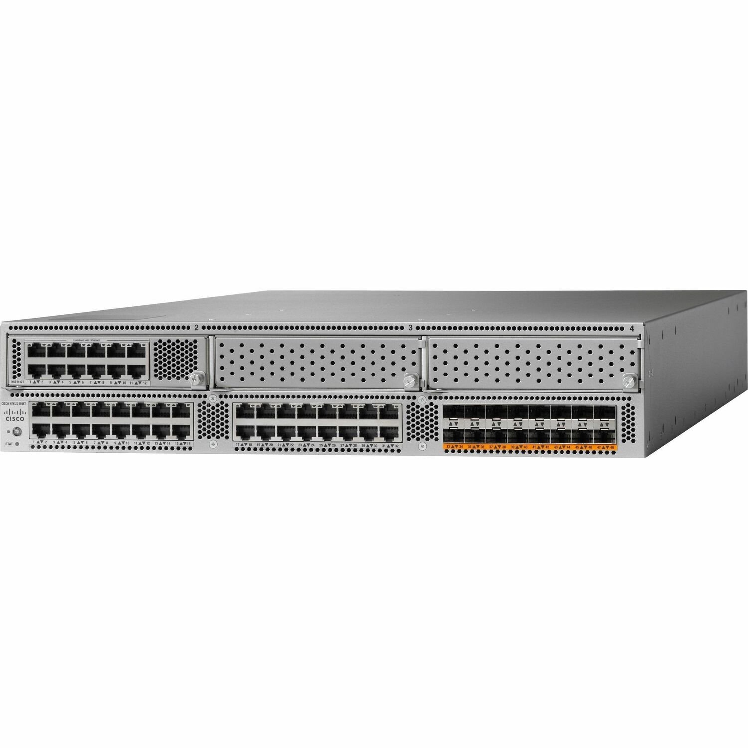 Cisco Nexus 500 5596T 32 Ports Manageable Layer 3 Switch - 10 Gigabit Ethernet - 10GBase-T - Refurbished