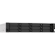 QNAP TS-1273AU-RP-8G 8 x Total Bays SAN/NAS Storage System - 5 GB Flash Memory Capacity - AMD Ryzen V1500B Quad-core (4 Core) 2.20 GHz - 8 GB RAM - DDR4 SDRAM - 2U Rack-mountable