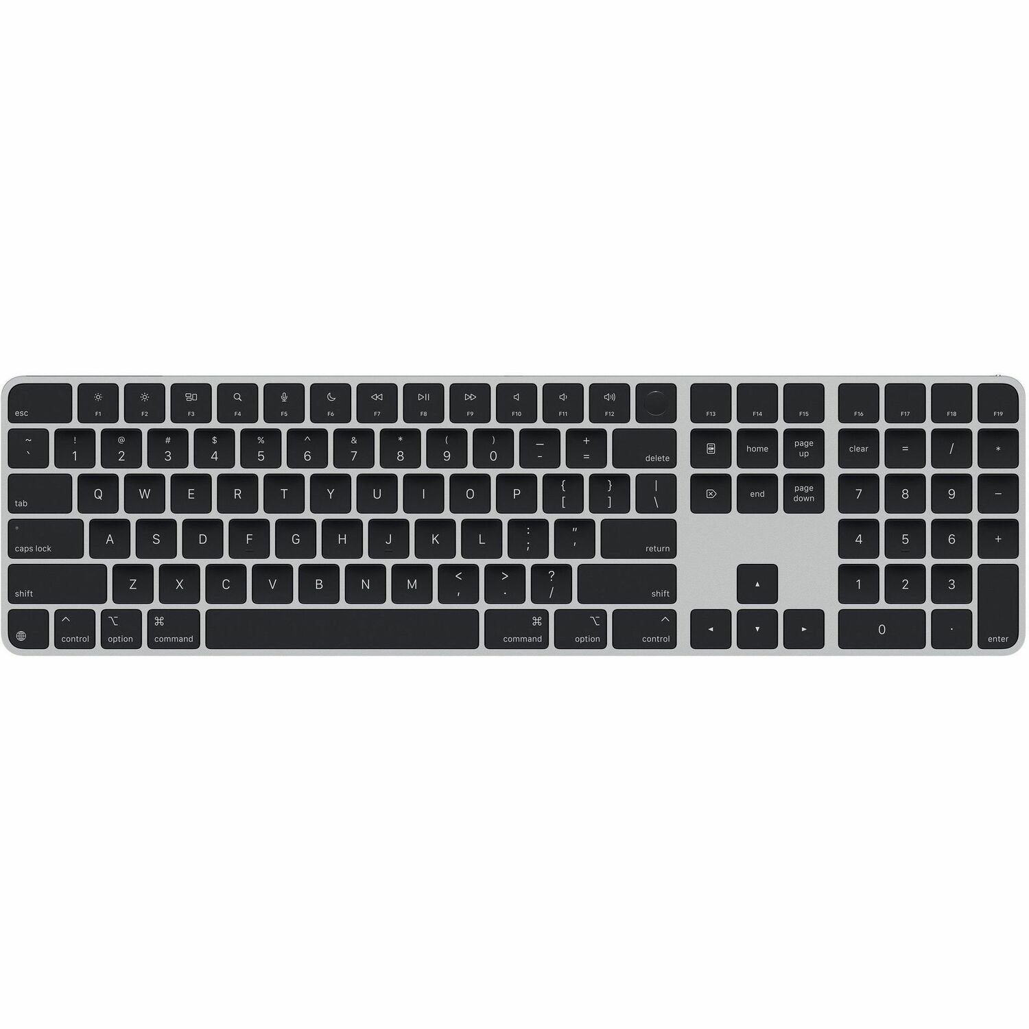 Apple Magic Keyboard - Wired/Wireless Connectivity - USB Type C Interface - English (US)