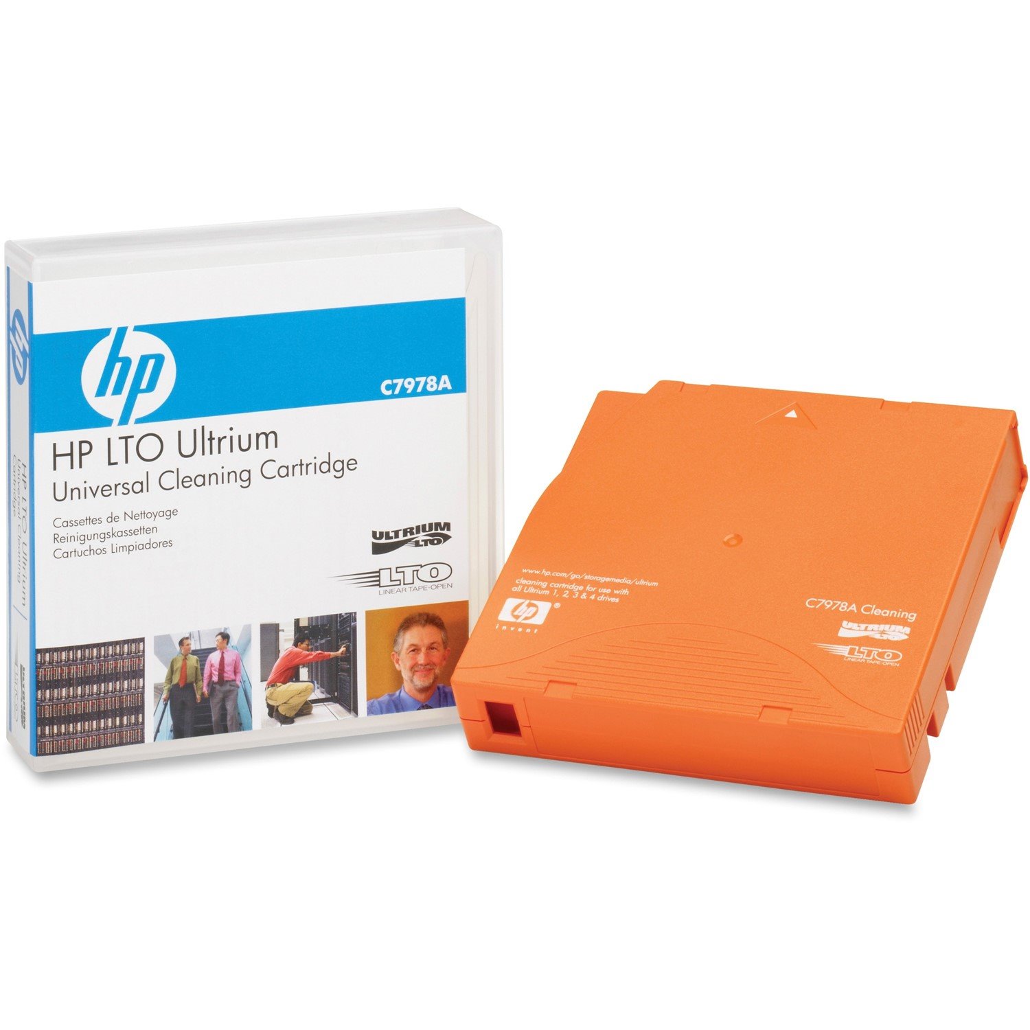 Hpe C7978a Ultrium Lto Cleaning Tape Universal C7978a Covering Six Generations Of Capacity - Lto-1 (200 GB) Lto-2 (400 GB) Lto-3 (800 GB) Lto-4 (1.6 TB) Lto-5 (3 TB) Lto-6 (6.25 TB) Lto-7