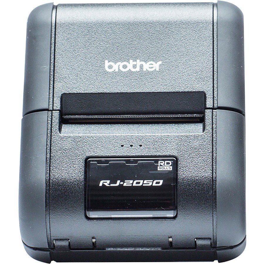 Brother RuggedJet RJ-2050 Mobile Direct Thermal Printer - Monochrome - Portable - Receipt Print - USB - Bluetooth - Wireless LAN - Battery Included