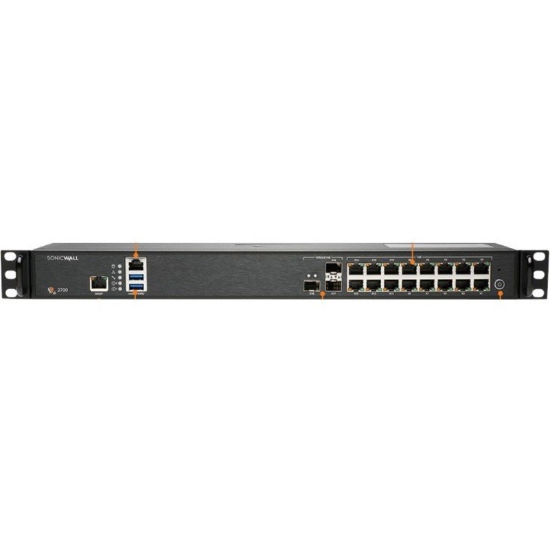 SonicWall NSA 2700 Network Security/Firewall Appliance