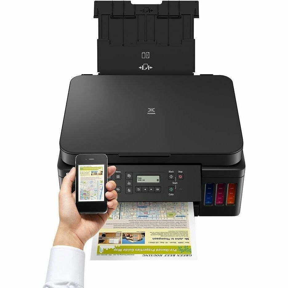 Canon PIXMA G6065 Wireless MegaTank Inkjet Multifunction Printer - Colour