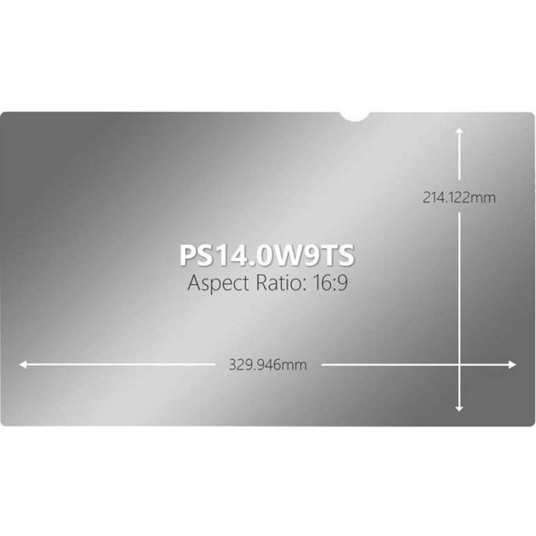 V7 PS14.0W9TS-2E Privacy Screen Filter - Glossy