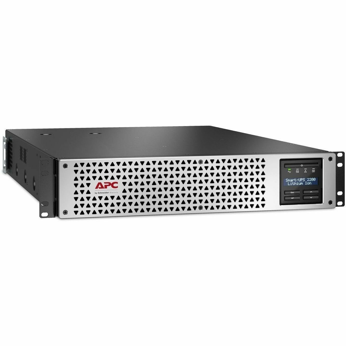 APC Smart-UPS, Line Interactive, 2200VA, Lithium-ion, Rackmount 2U, 120V, 2x NEMA 5-20R+6x NEMA 5-15R outlets, SmartConnect Port+SmartSlot, LCD [TAA]