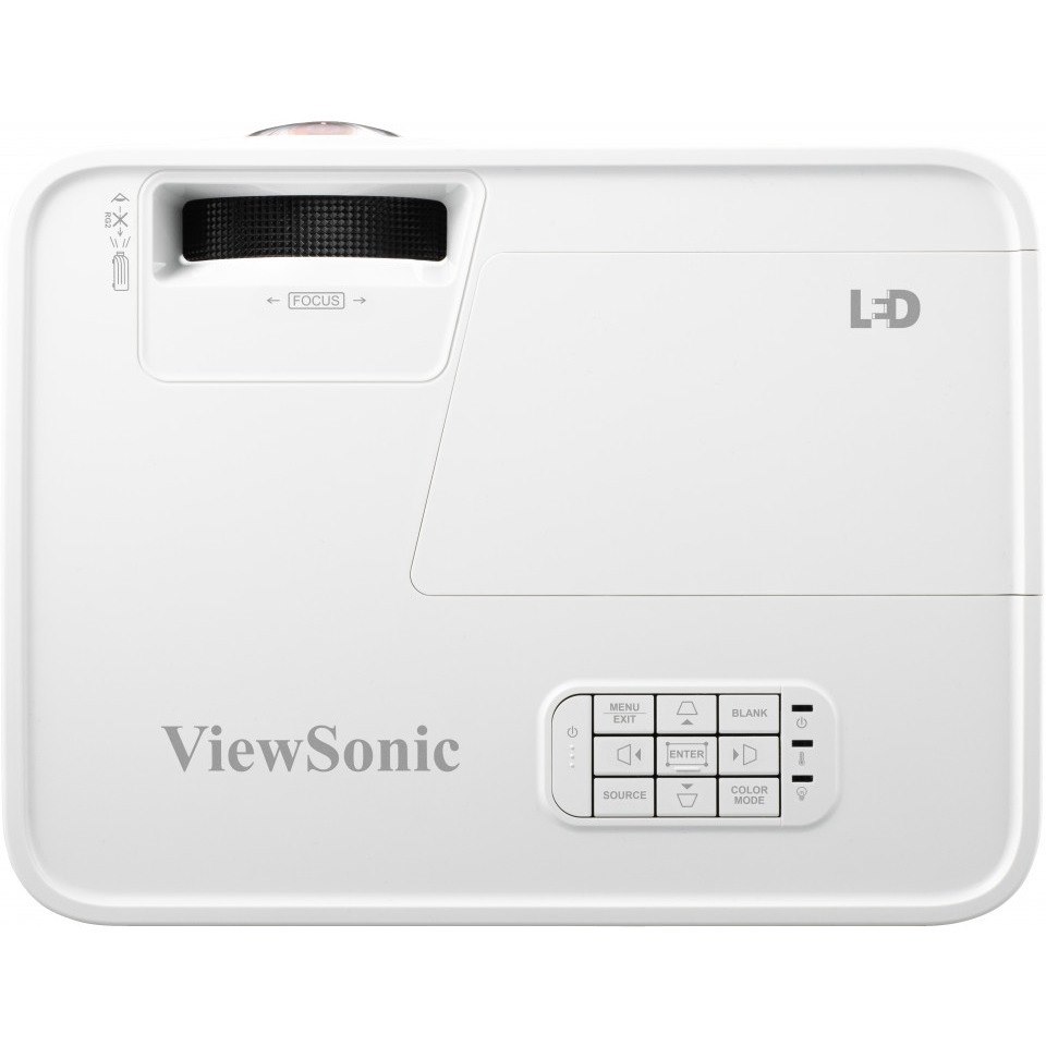 ViewSonic LS560WH 3000 Lumens WXGA Short Throw LED Projector with HV Keystone and LAN Control for Business and Education