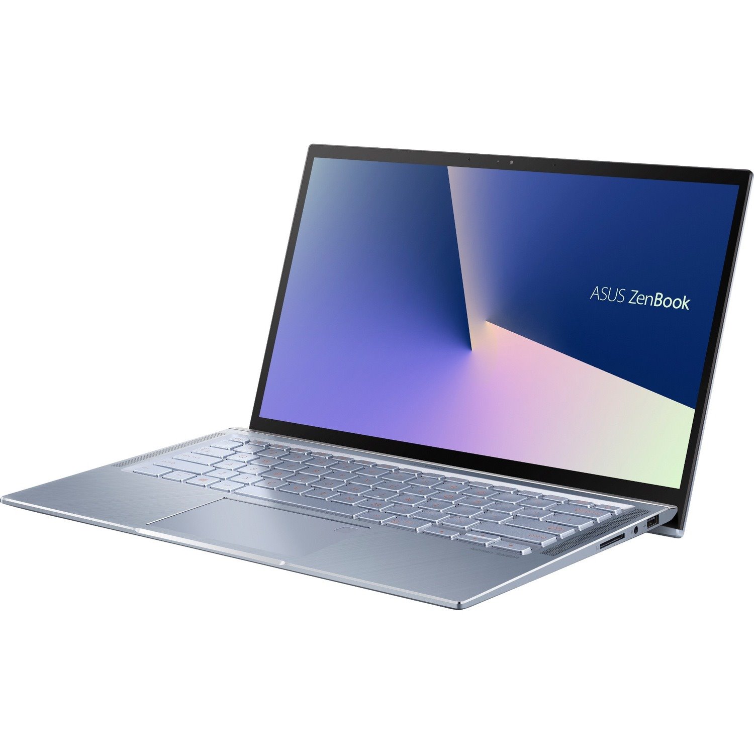 Asus ZenBook 14 UX431 UX431FA-ES51 14" Notebook - Intel Core i5 8th Gen i5-8265U - 8 GB - 256 GB SSD - Silver Blue