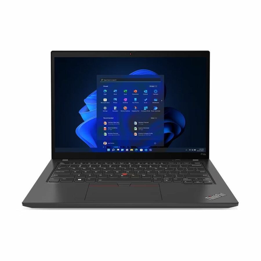 Lenovo ThinkPad P14s Gen 4 21HF000CUS 14" Mobile Workstation - WUXGA - Intel Core i5 13th Gen i5-1340P - 16 GB - 512 GB SSD - English Keyboard - Villi Black