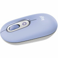 Logitech POP Mouse, Compact and Portable Wireless Bluetooth Mouse With Programmable Buttons and Quiet Clicks, Easy-Switch Between up to 3 Devices, Lilac