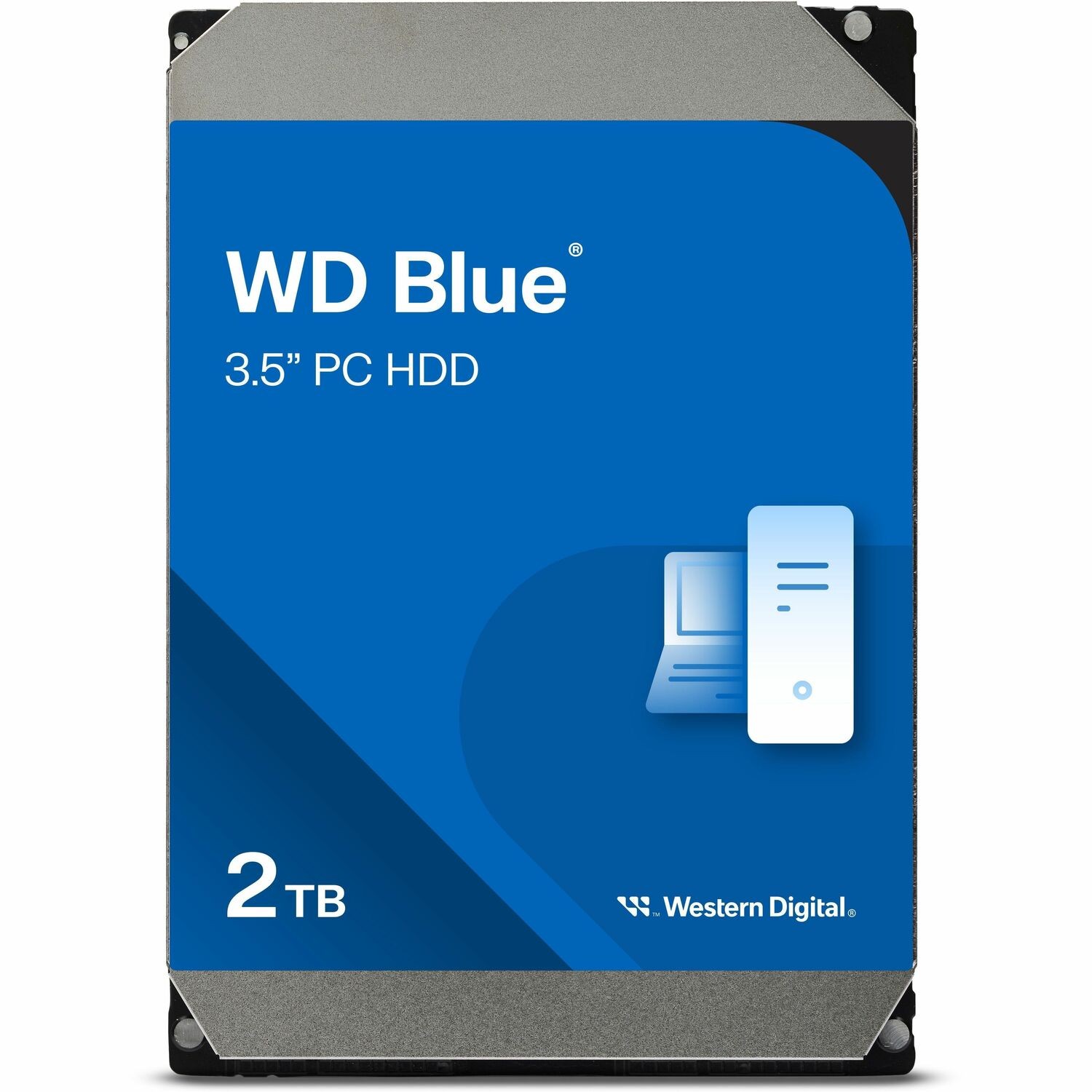 WD Blue WD20EZBX 2 TB Harde schijf - 3.5" Intern - SATA (SATA/600)