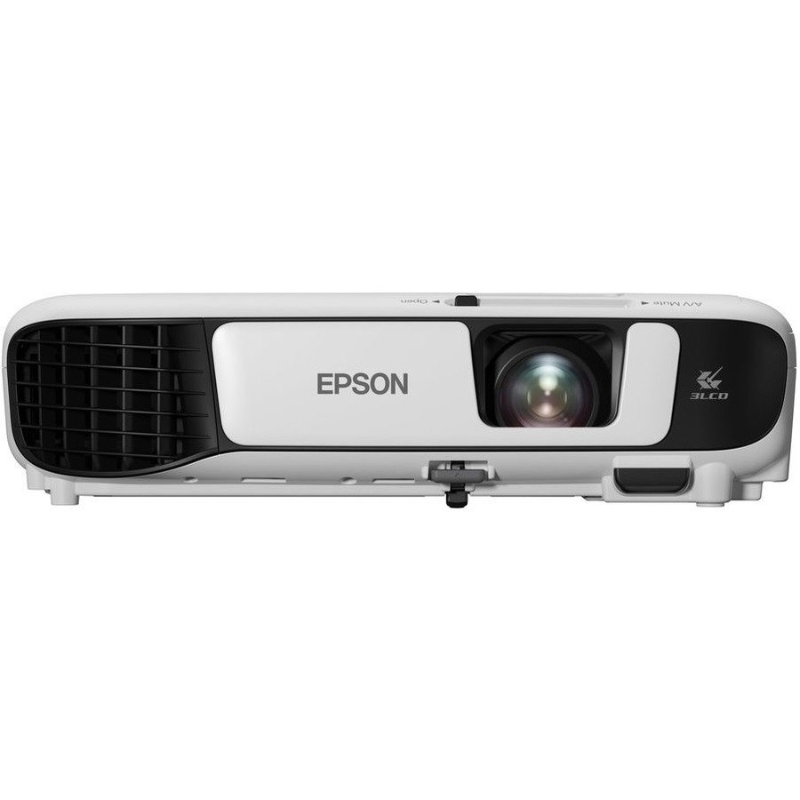 Epson PowerLite W52+ 3LCD Projector - 16:10 - Portable