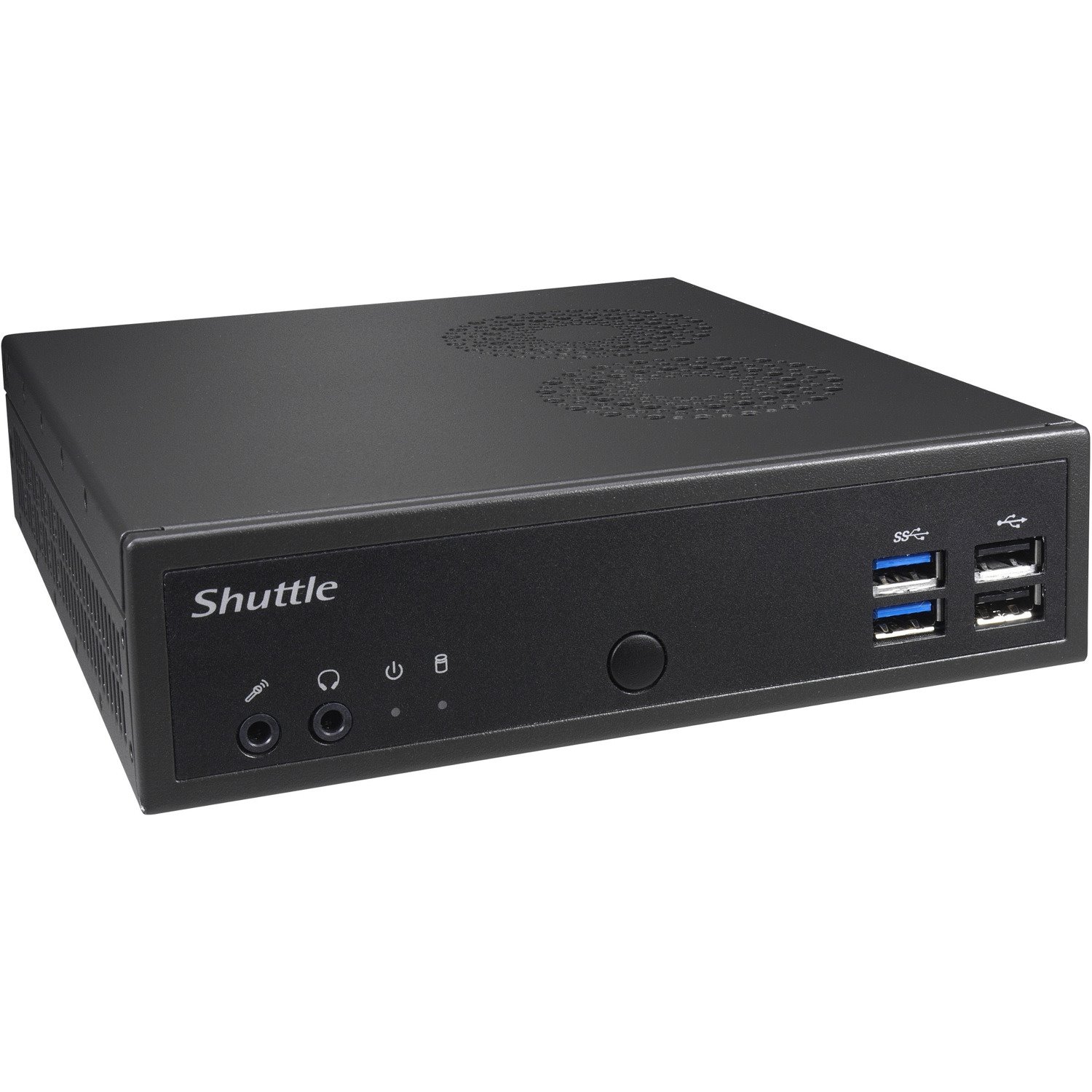 Shuttle XPC slim DH02U3 Barebone System - Slim PC - Core i3 7th Gen i3-7100U 2.40 GHz