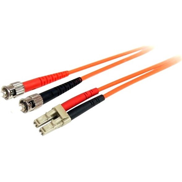 StarTech.com 5m Fiber Optic Cable - Multimode Duplex 62.5/125 LSZH Fiber Jumper Cord - LC/ST