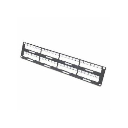 Data Distribution 2U Panel, Holds 8 each Data Distribution Cables for a Total of 48 Ports