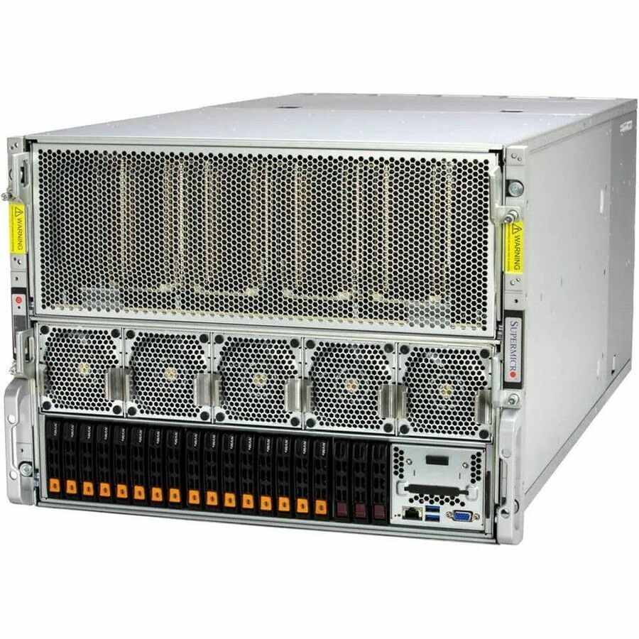 Supermicro SuperServer 821GE-TNHR Server Barebone System - 8U Rack-mountable - Socket LGA-4677 - 2