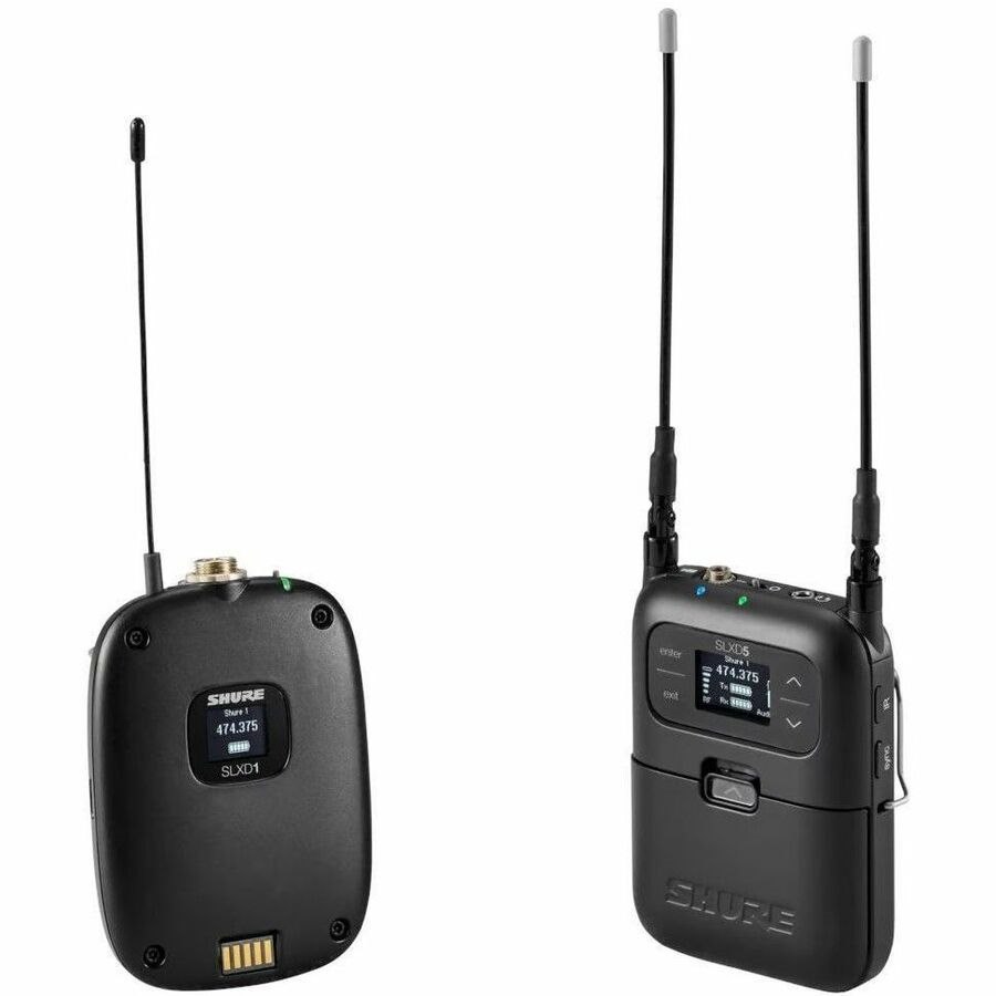 Shure SLXD15 Portable Wireless System With SLXD1 Bodypack Transmitter