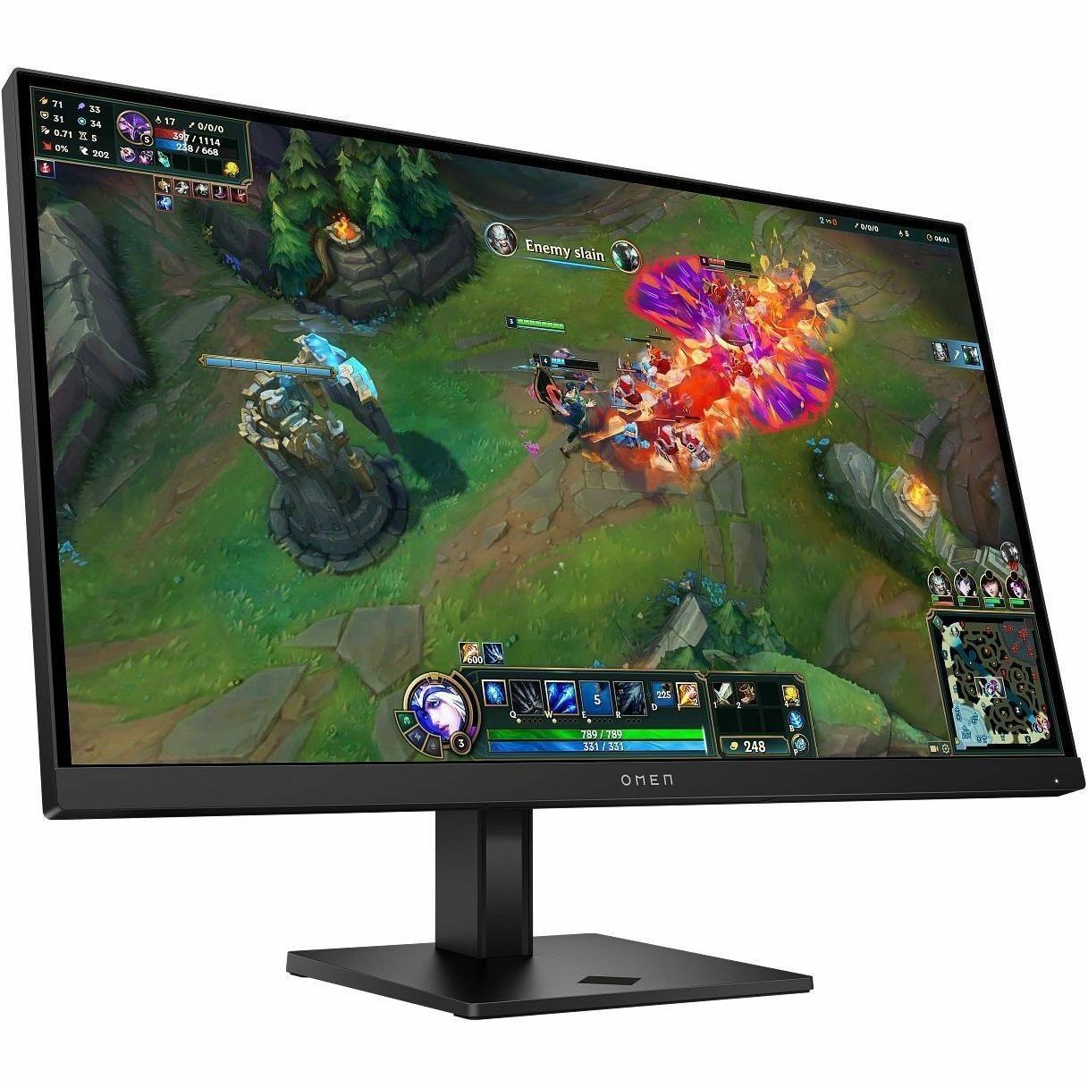 OMEN 27q G2 27" Class WQHD Gaming LED Monitor - 16:9 - Black