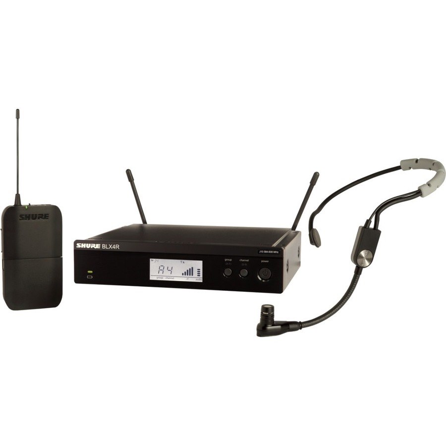 Shure BLX14R/SM35 Wireless Rack-mount Headset System with SM35 Headset Microphone