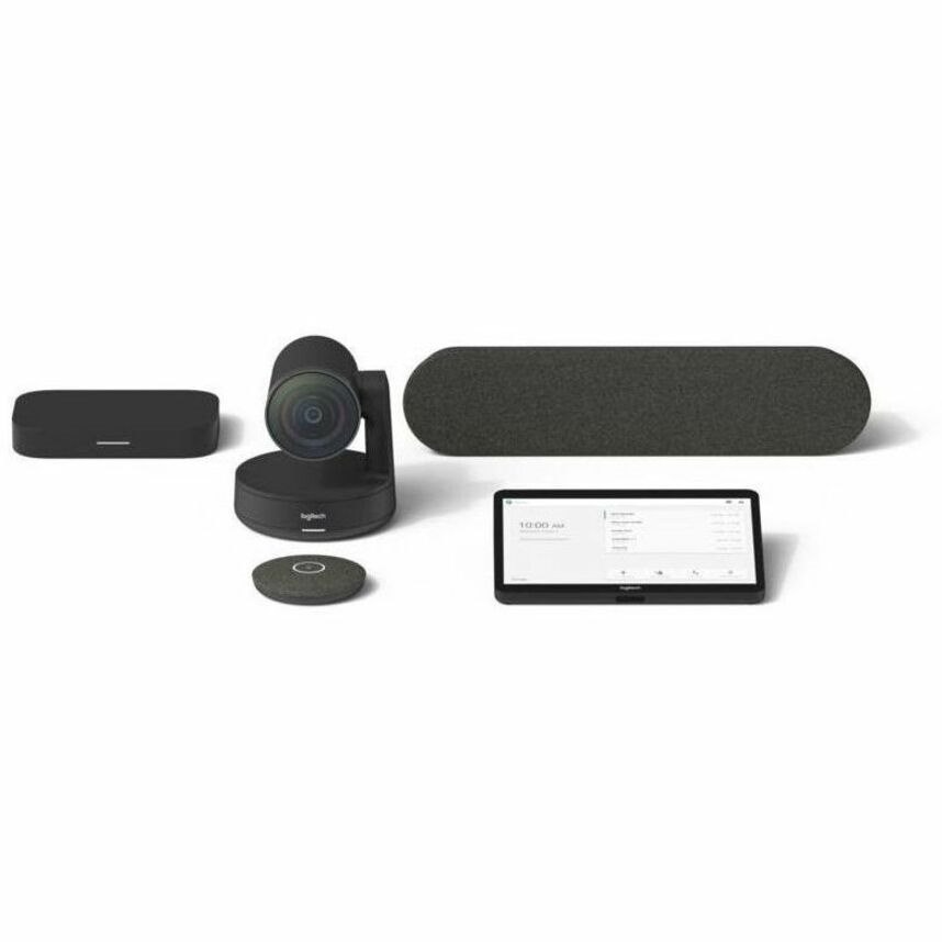 Logitech Medium Room Solution with Tap and Rally System for Google Meet