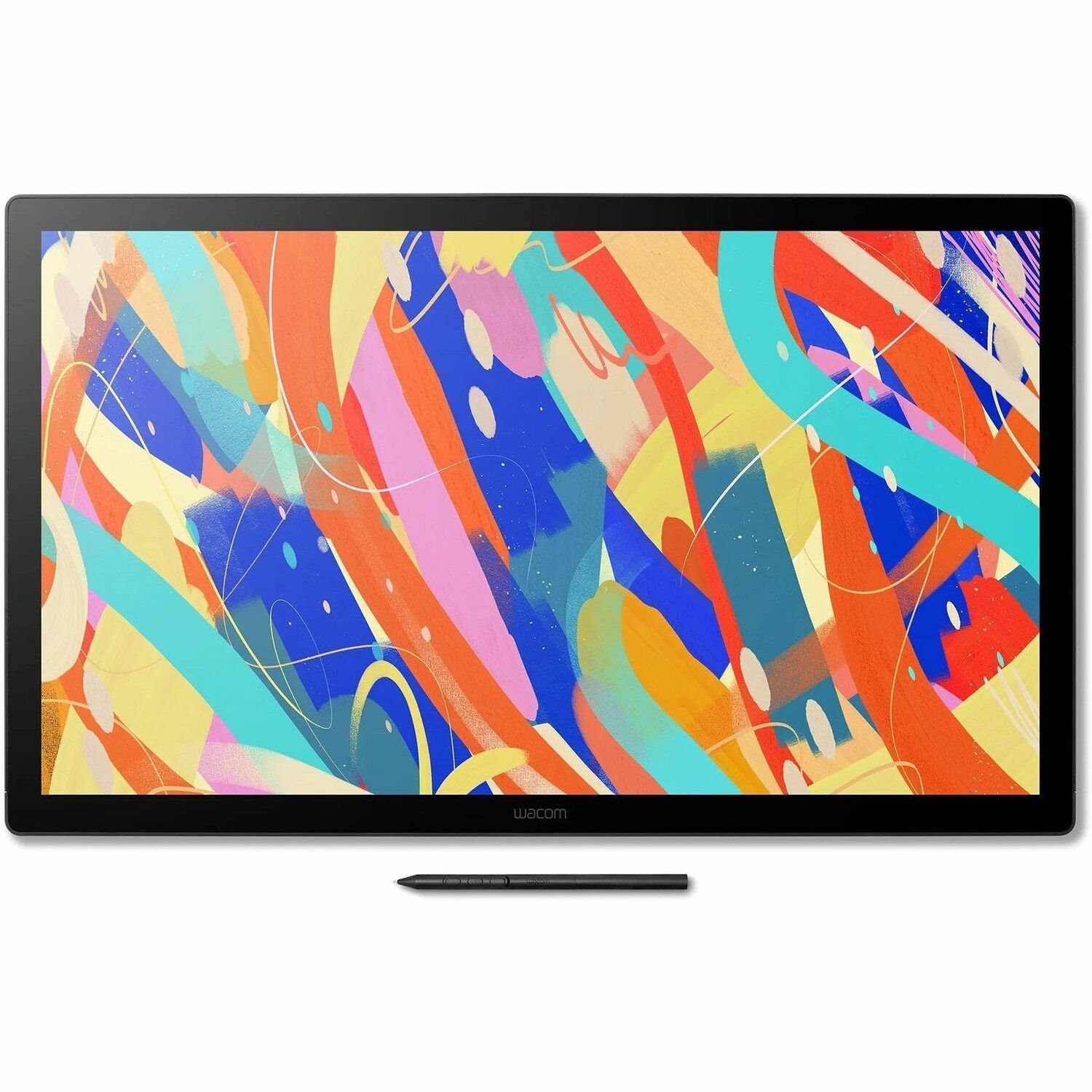 Wacom Cintiq Graphics Tablet - 61 cm (24") LCD - 5080 lpi WQHD - Touchscreen - Cable