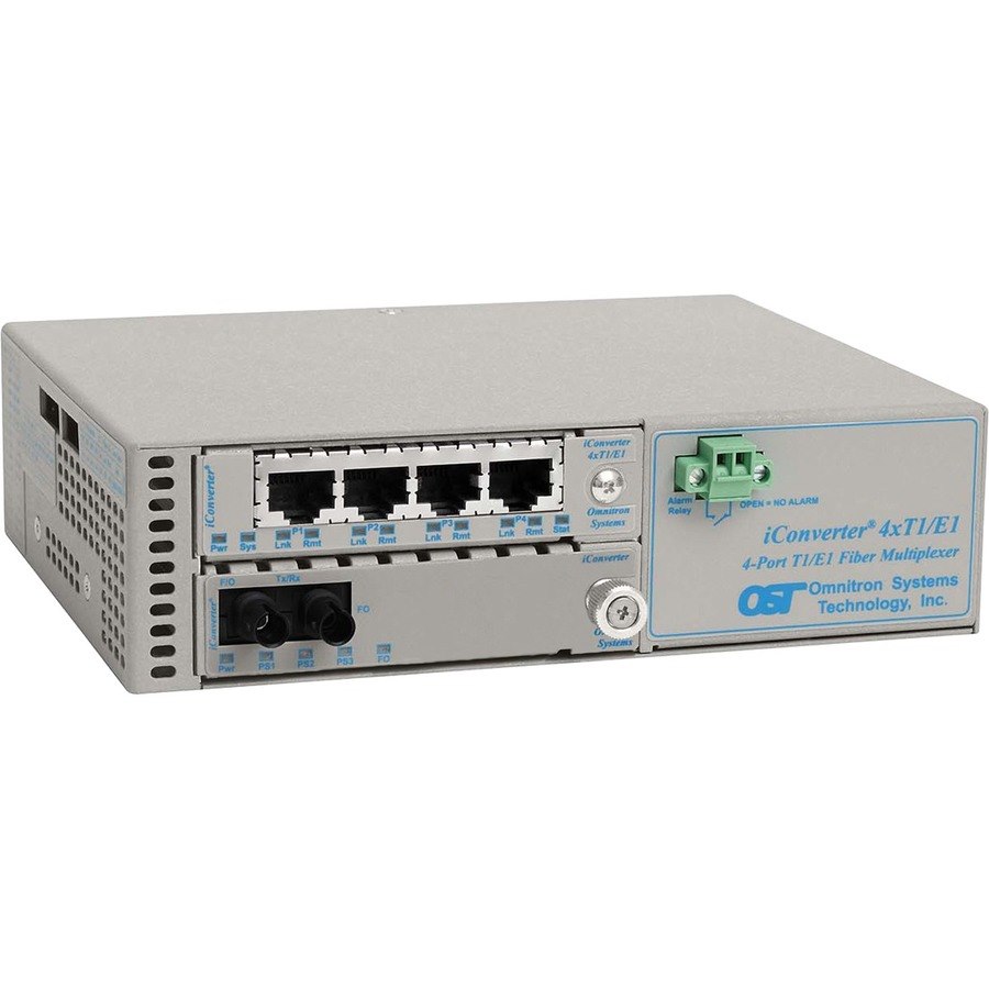 Omnitron Systems iConverter 4-Port T1/E1 Multiplexer