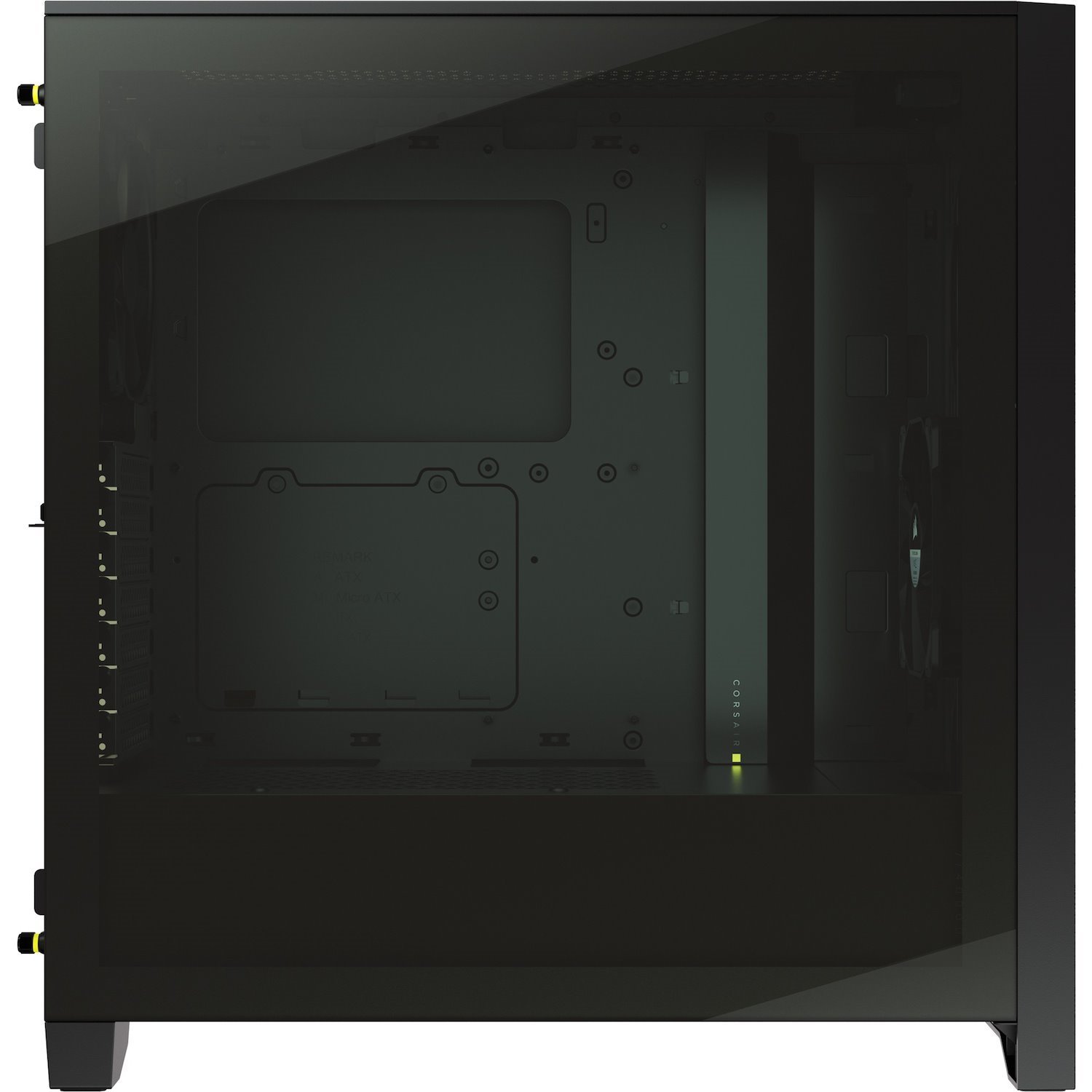 Corsair AIRFLOW Computer Case - ATX Motherboard Supported - Mid-tower - Steel, Tempered Glass, Plastic - Black