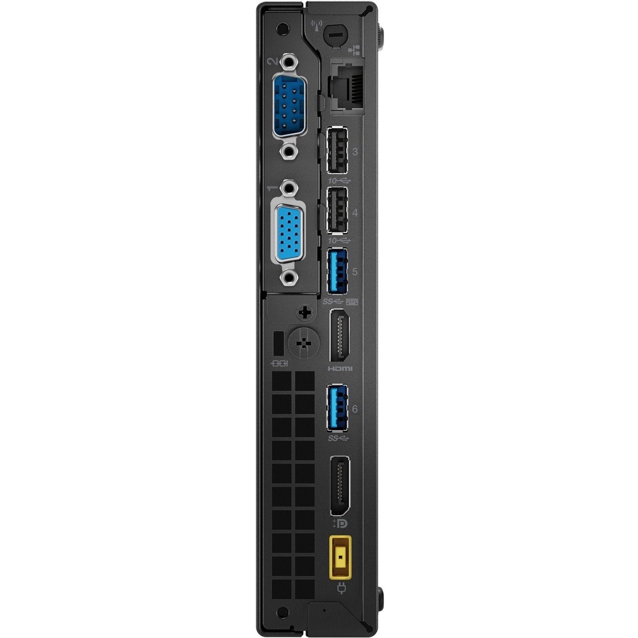Lenovo ThinkCentre M920q 10V8000AUS Desktop Computer - Intel Core i7 9th Gen i7-9700T - 8 GB - 512 GB SSD - Tiny - Raven Black