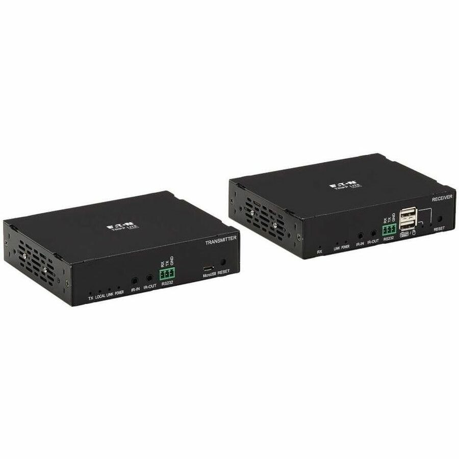 Eaton Tripp Lite Series HDMI over Cat6 Extender Kit with Power over Cable - 4K 60 Hz, 4:4:4, 328 ft. (100 m), TAA