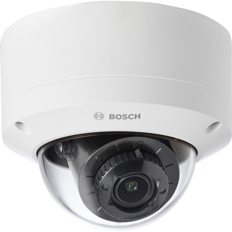 Bosch FlexiDome NDE-5703-A 5 Megapixel Outdoor Network Camera - Colour - 1 - Dome - White, Black