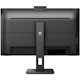 Philips 27B1U5601H 27" Class Webcam WQHD LCD Monitor - 16:9 - Textured Black