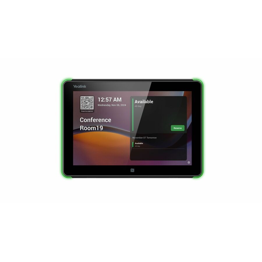 Yealink 8 Inch Android-Based Scheduling Panel