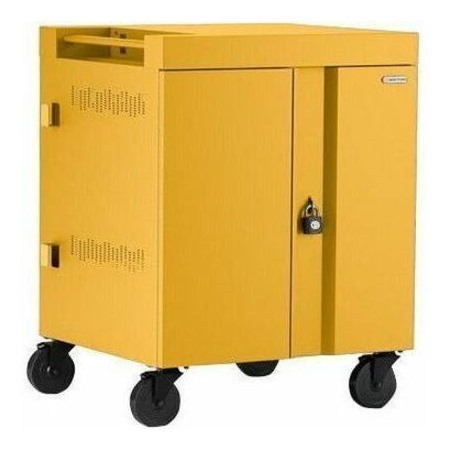 Bretford CUBE Cart Pre-Wired USB-C Charging Cart