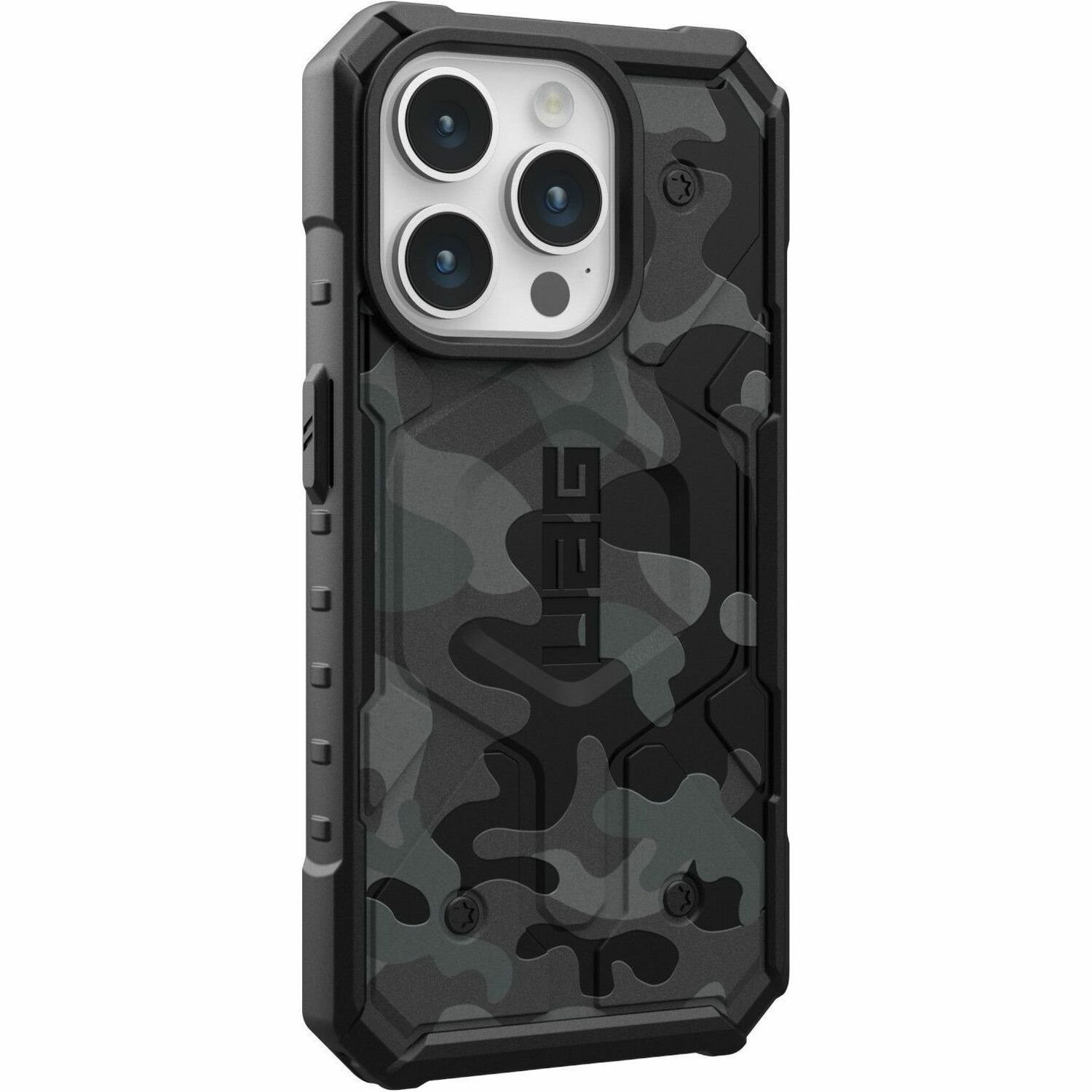 Urban Armor Gear Pathfinder SE iPhone 15 Pro Case - Midnight Camo