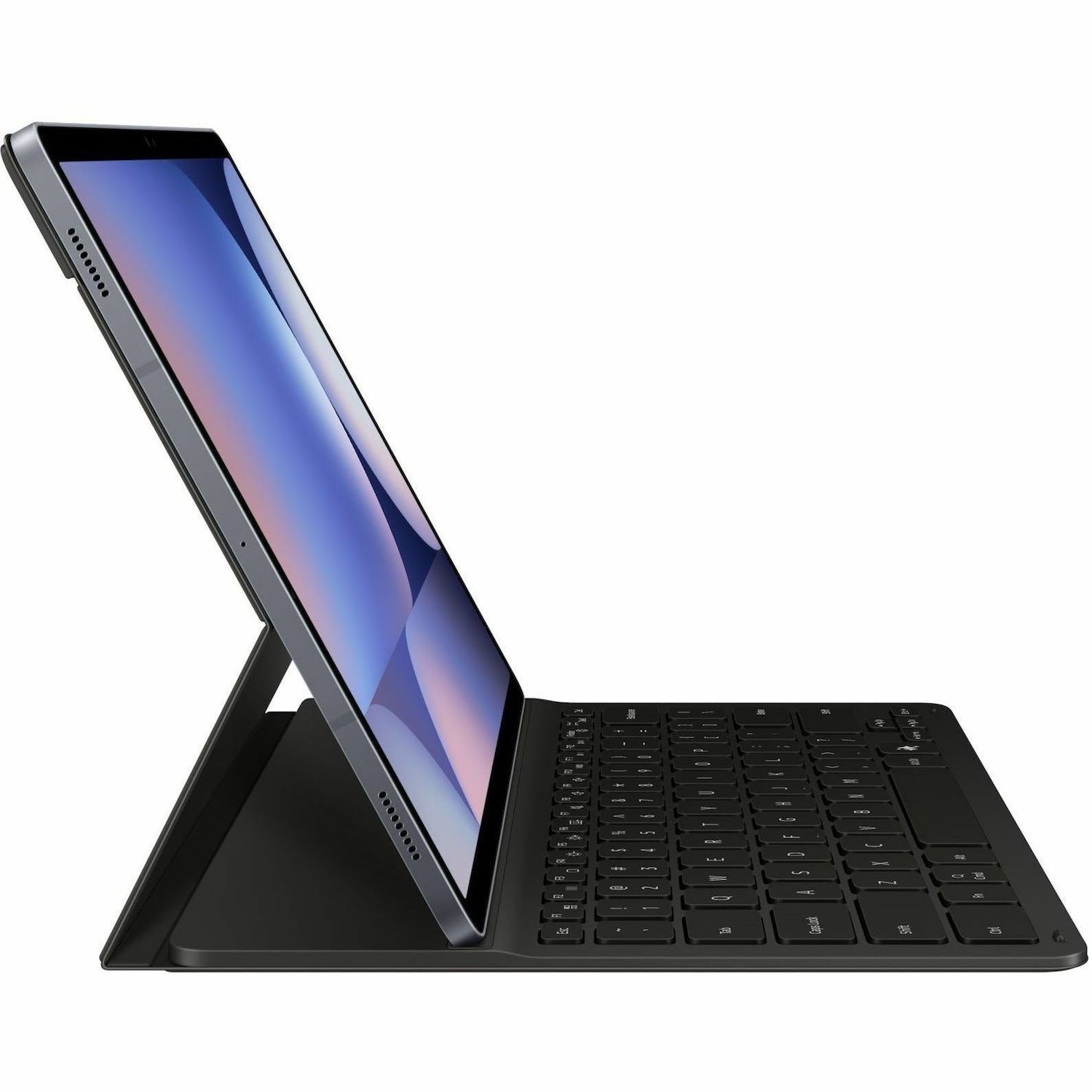 Samsung Galaxy Tab S10+ / Tab S9+ / Tab S9 Fe+ Book Cover Keyboard Slim - Black(EF-DX820UBEGWW), Slim And Lightweight, Ai Key, 6 Months Warranty