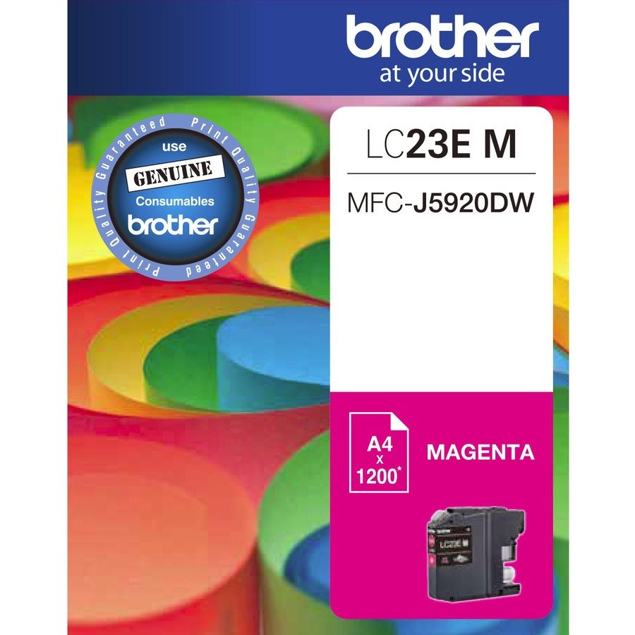 Brother LC23EM Original Inkjet Ink Cartridge - Magenta Pack