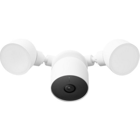 Google Nest 2 Megapixel Outdoor Full HD Network Camera - Color - Floodlight - Snow