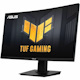 TUF VG24VQER 24" Class Full HD Curved Screen Gaming LED Monitor - 16:9