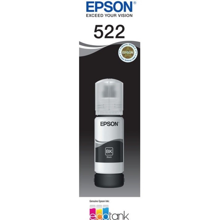 Epson T522 - EcoTank - Black Ink Bottle