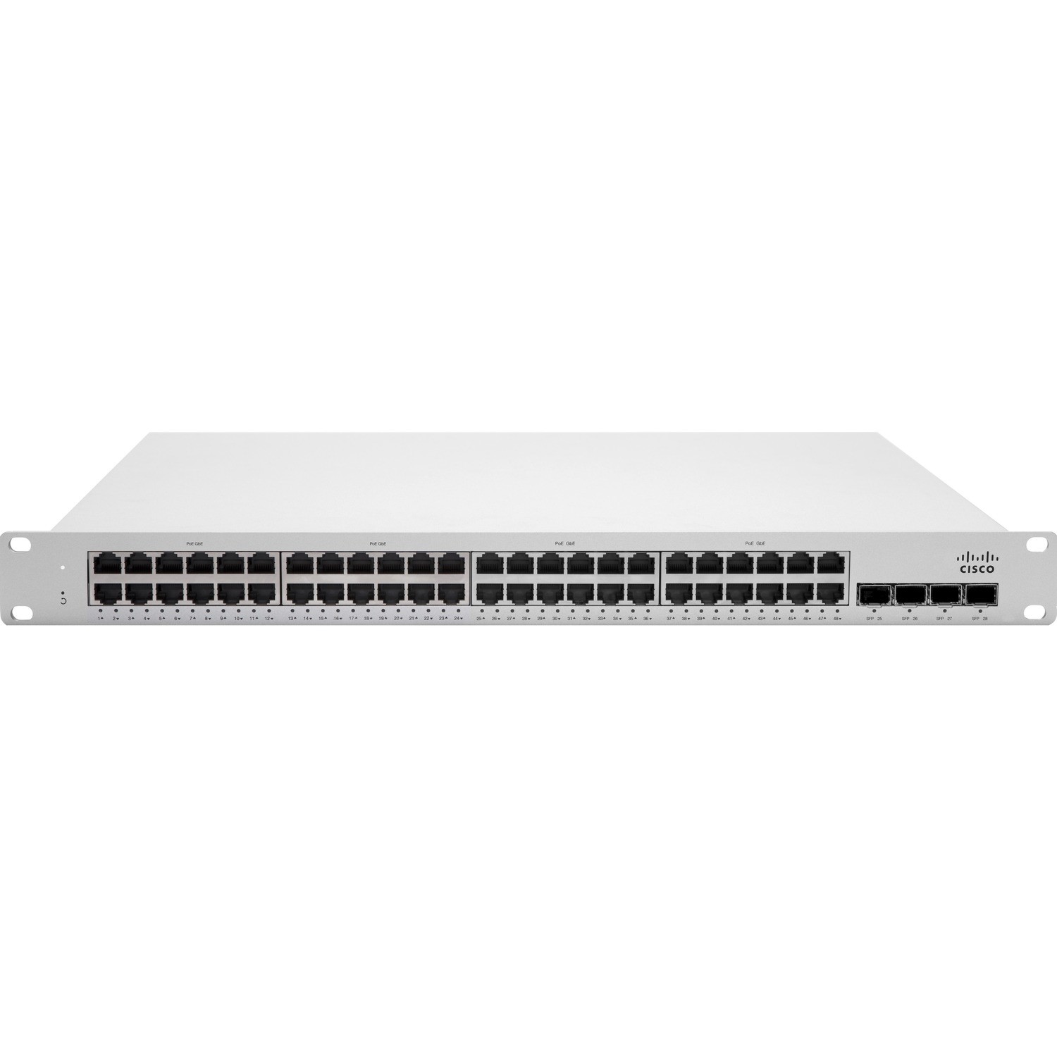 CISCO - Meraki MS210-48FP 1G L2 Cld-Mngd 48x GigE 740W PoE Switch