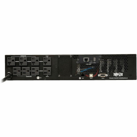 Eaton Tripp Lite Series SmartPro 2200VA 1920W 120V Line-Interactive Sine Wave UPS - 8 Outlets, Preinstalled WEBCARDLXE Network Interface, 2U Rack/Tower