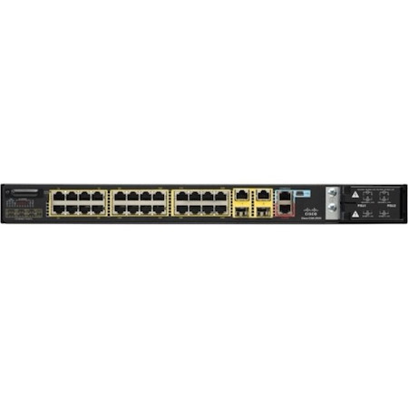 Cisco 2500 CGS-2520-24TC 24 Ports Manageable Ethernet Switch - 10/100/1000Base-T, 10/100Base-TX, 1000Base-X - Refurbished