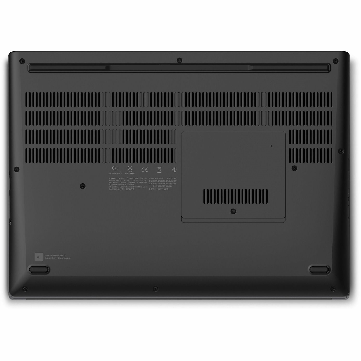 Lenovo ThinkPad P16 Gen 2 21FA000GUK 40.6 cm (16") Mobile Workstation - WQXGA - Intel Core i9 13th Gen i9-13980HX - 32 GB - 1 TB SSD - English (UK) Keyboard - Storm Grey
